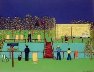 Fishing Pond by Micaela Antohi